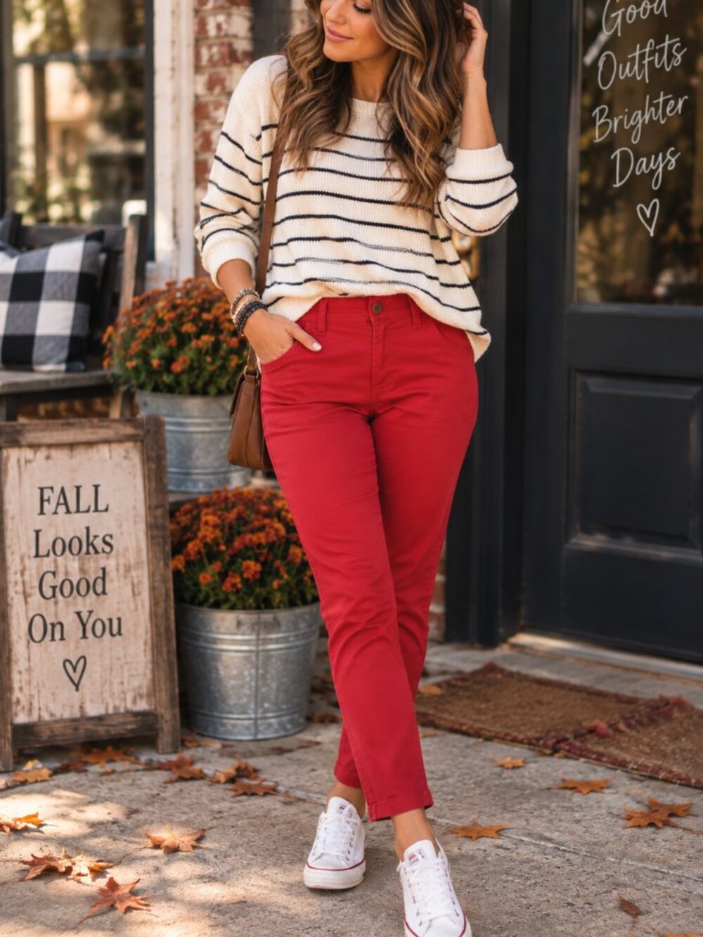 Dickies Women’s Size 6 Red Slim Straight Leg Workwear Pants